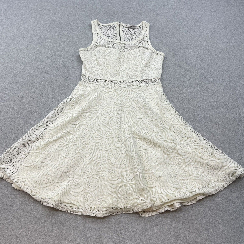 American Rag Lace Dress Juniors Size XS Ivory